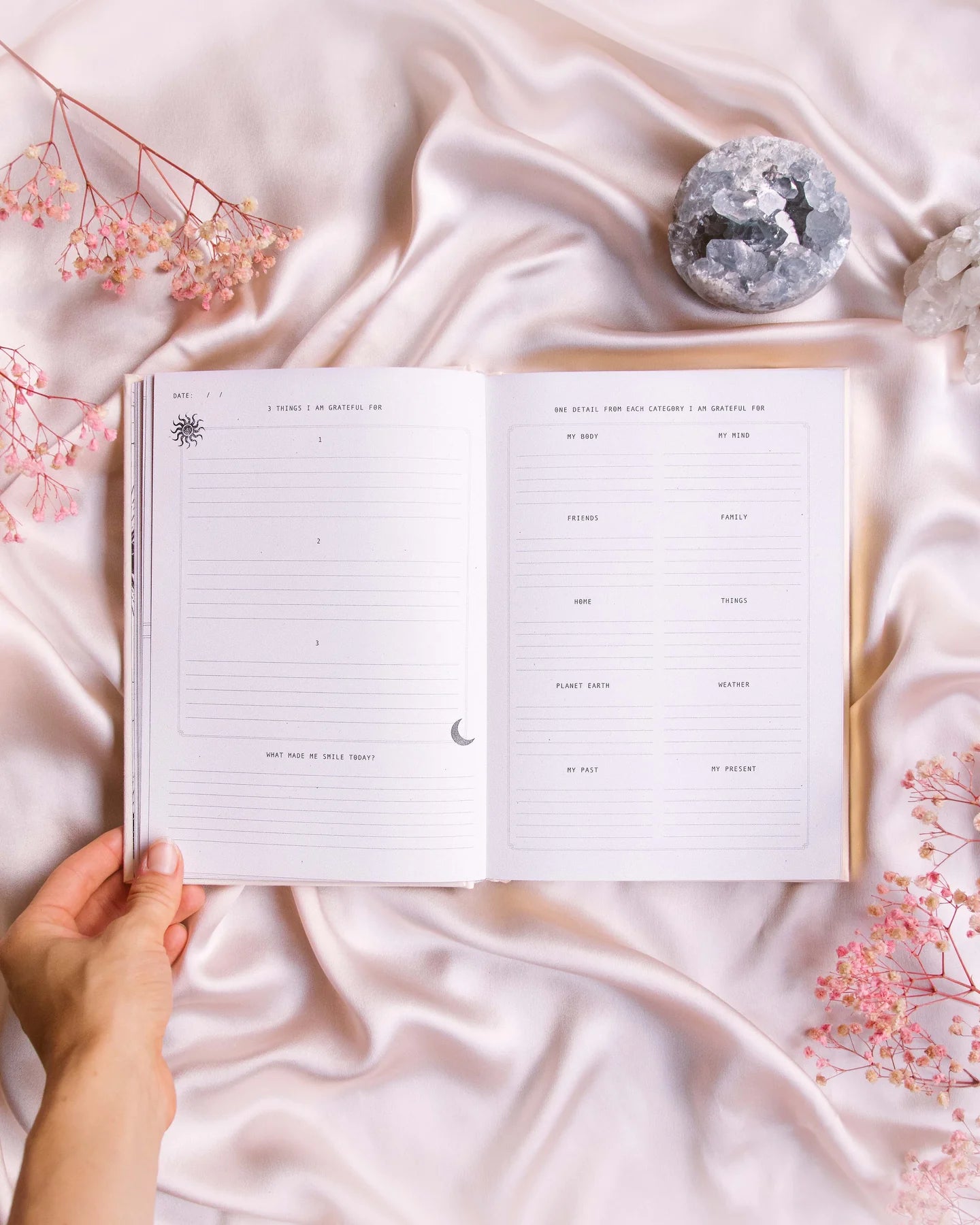 Gratitude Journal - Dreamy Moons