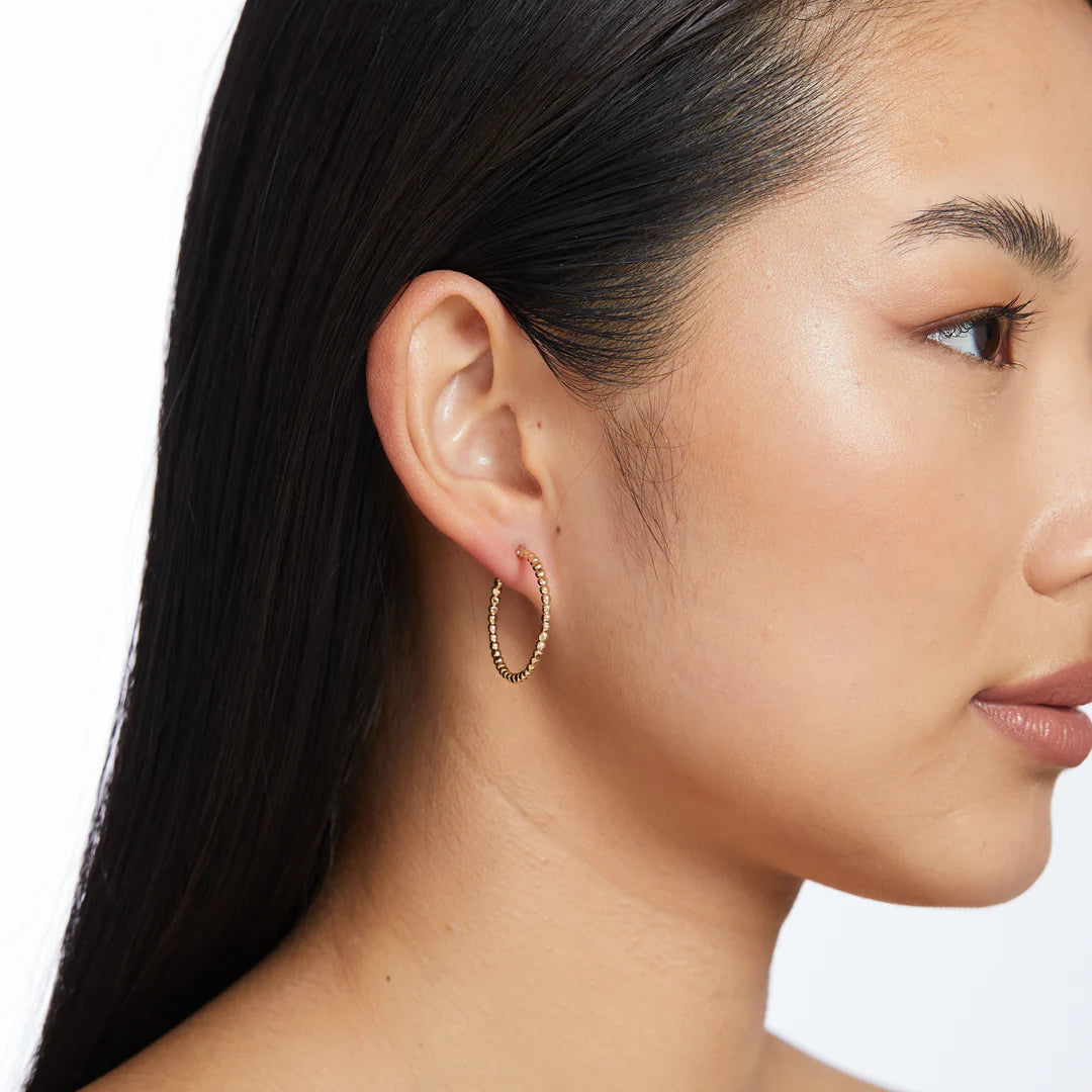Philine Hoop Earrings 20mm - Gold