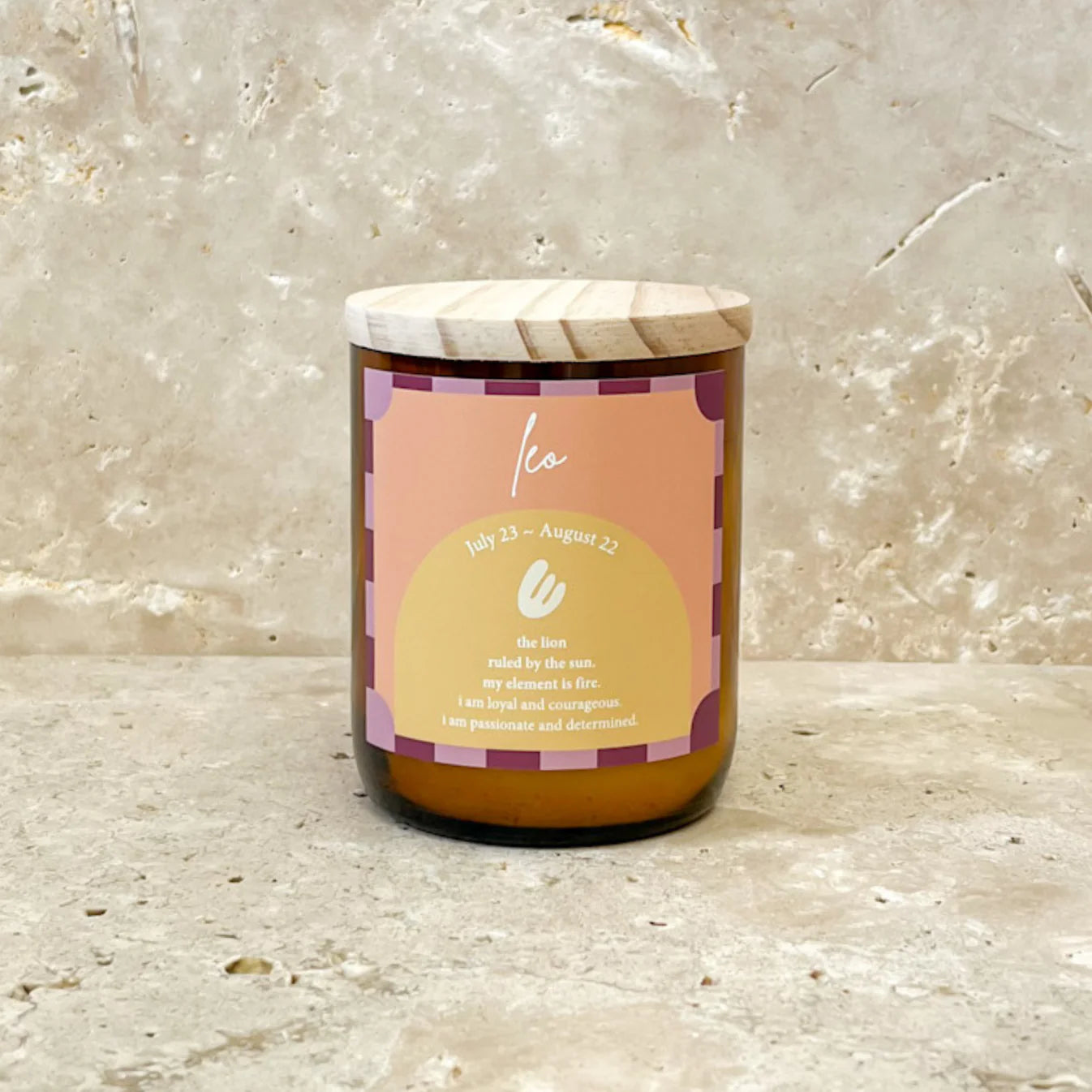 Zodiac Candle - Leo
