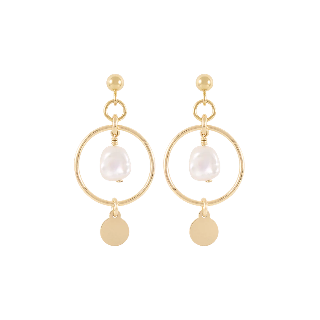 Inka Earrings - Gold