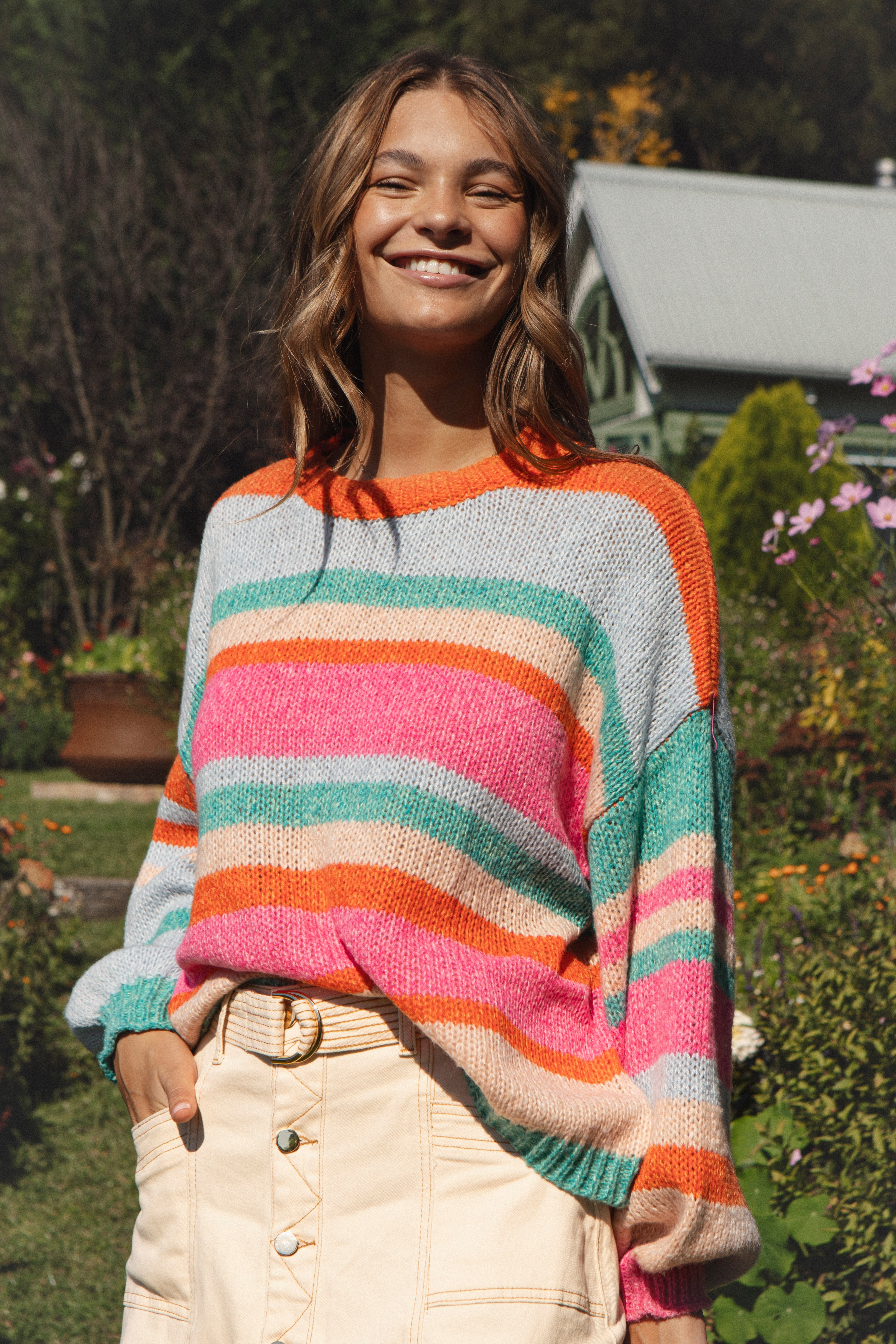 Iris Striped Knit