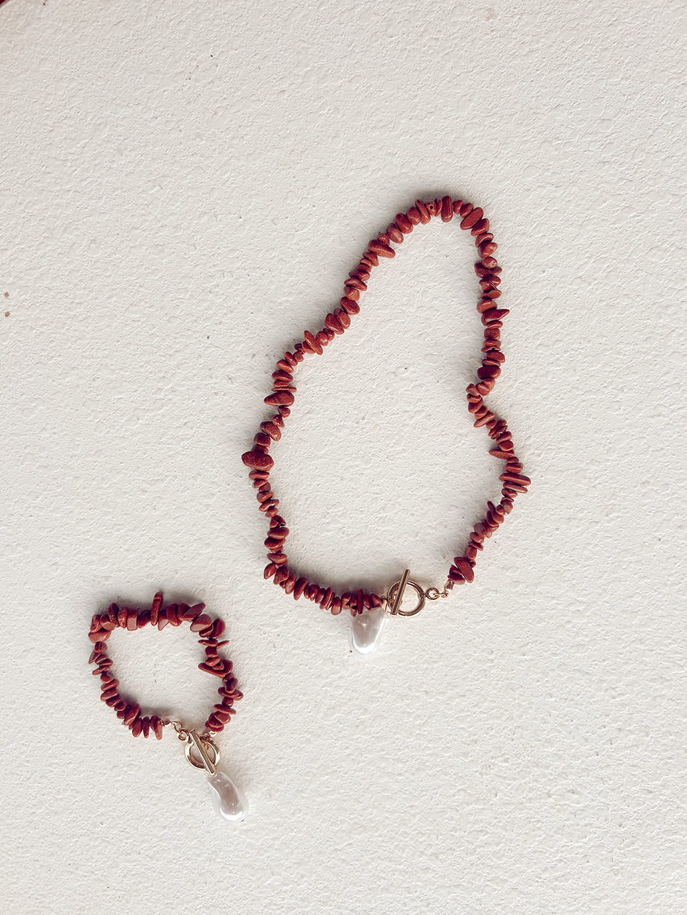 Isla Jewellery Set - Rust