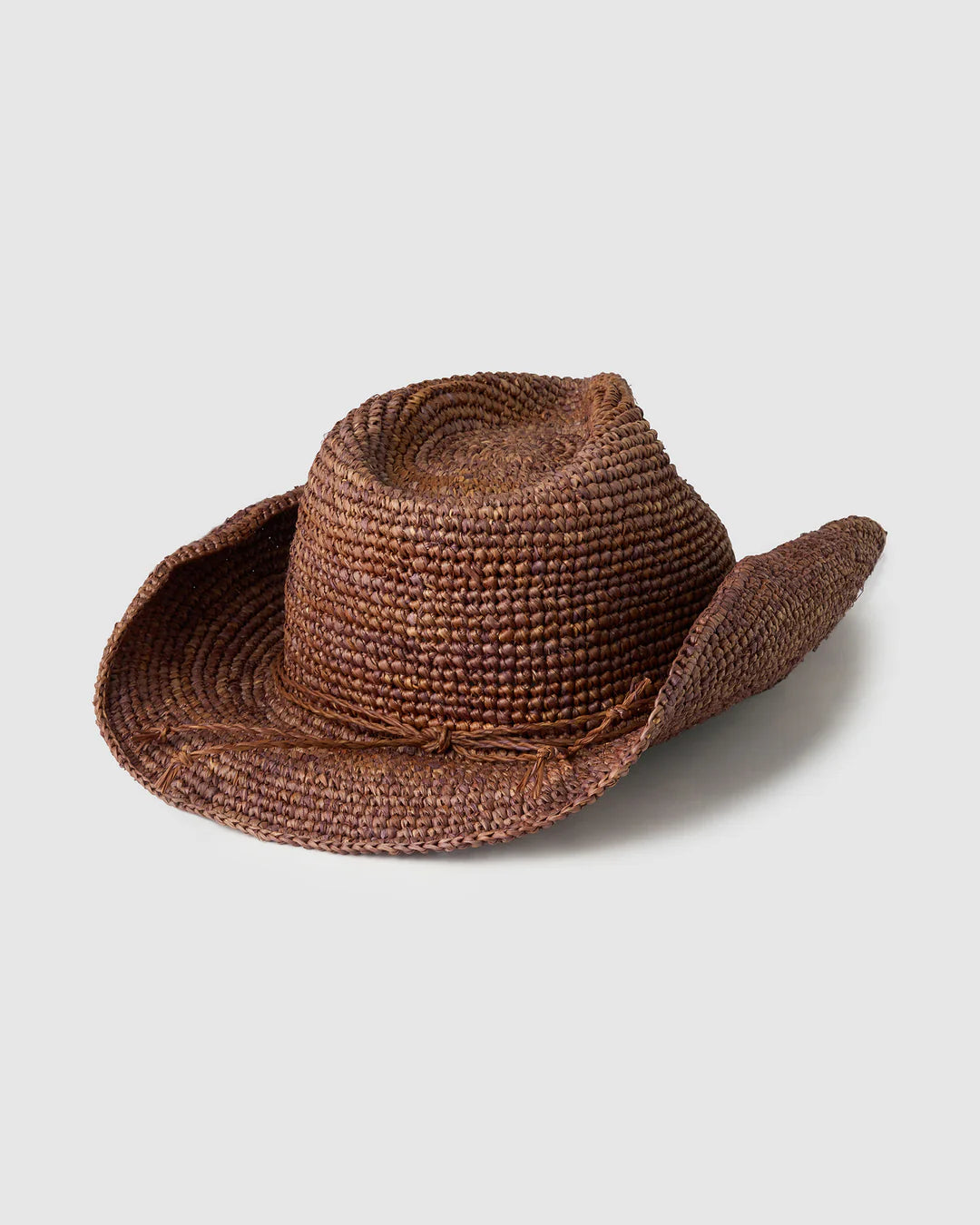 Sunkissed Straw Hat - Chocolate