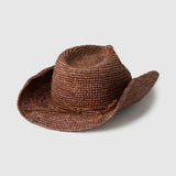 Sunkissed Straw Hat - Chocolate