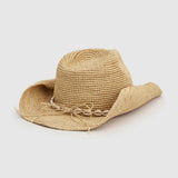 Sunkissed Straw Hat - Cowrie Shell