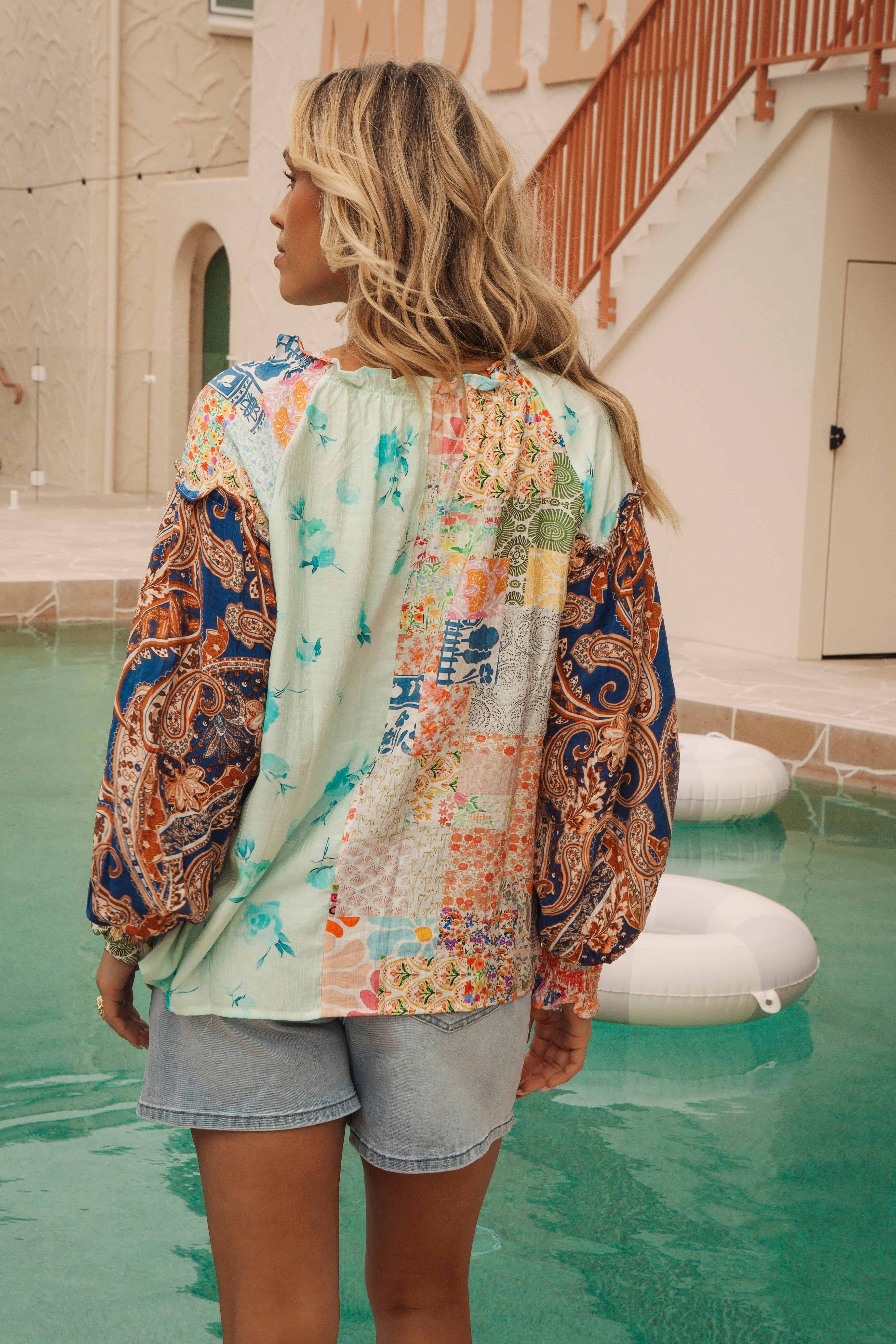 Juniper Blouse - Rear View