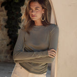 Kiki Long Sleeve Basic - Olive