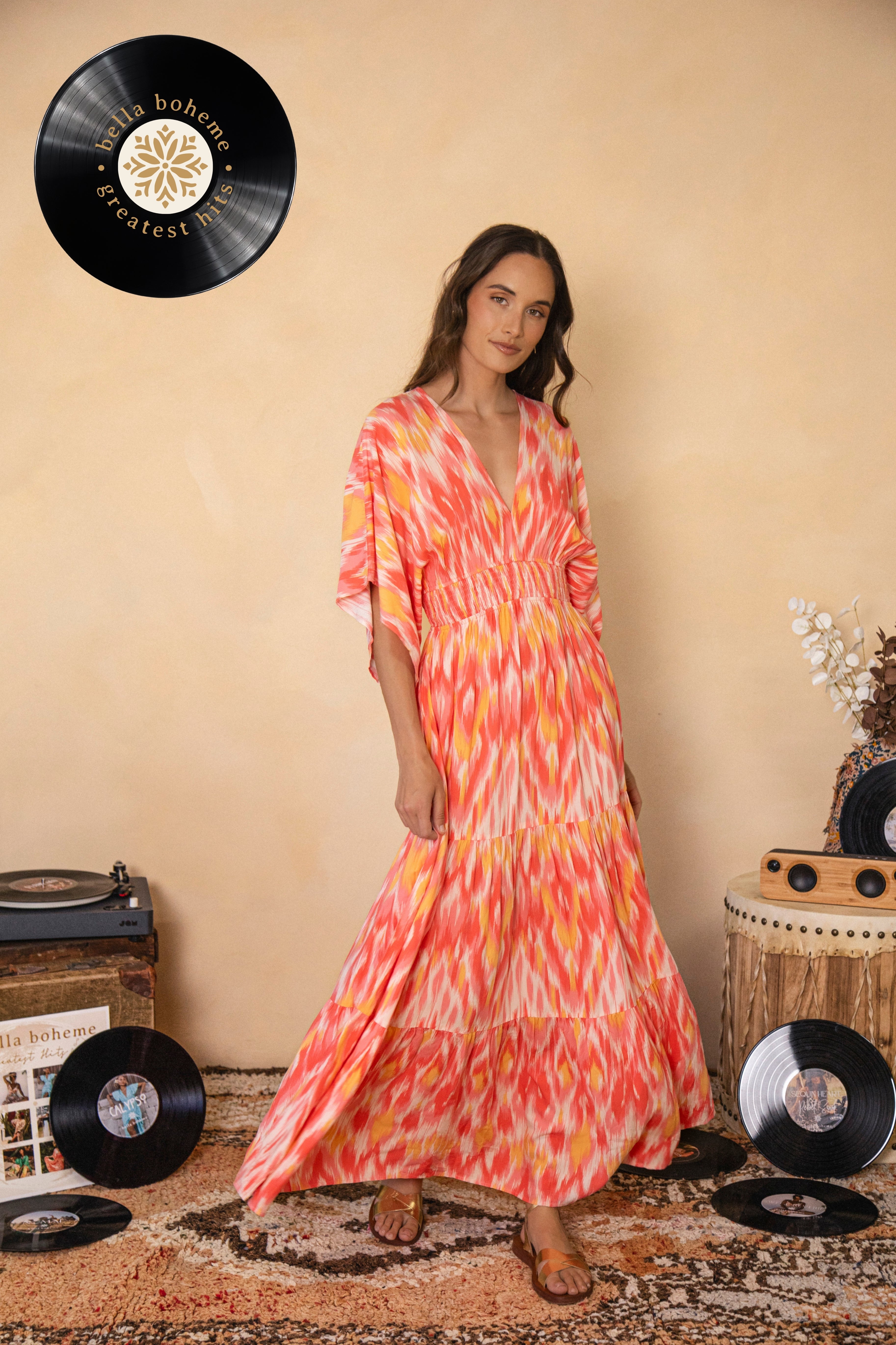 Lani Maxi Dress Sunburst