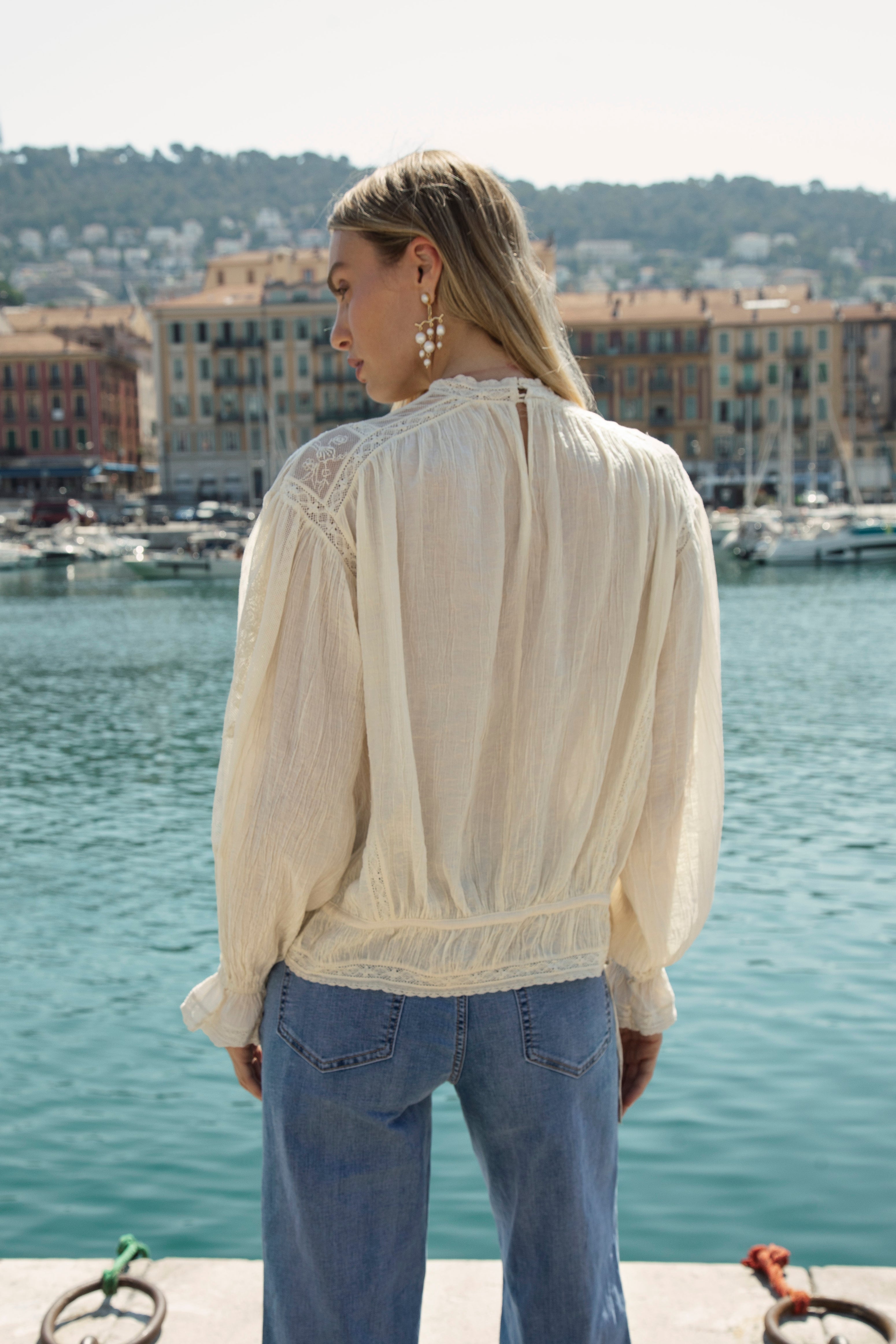 Lumiere Blouse - rear view