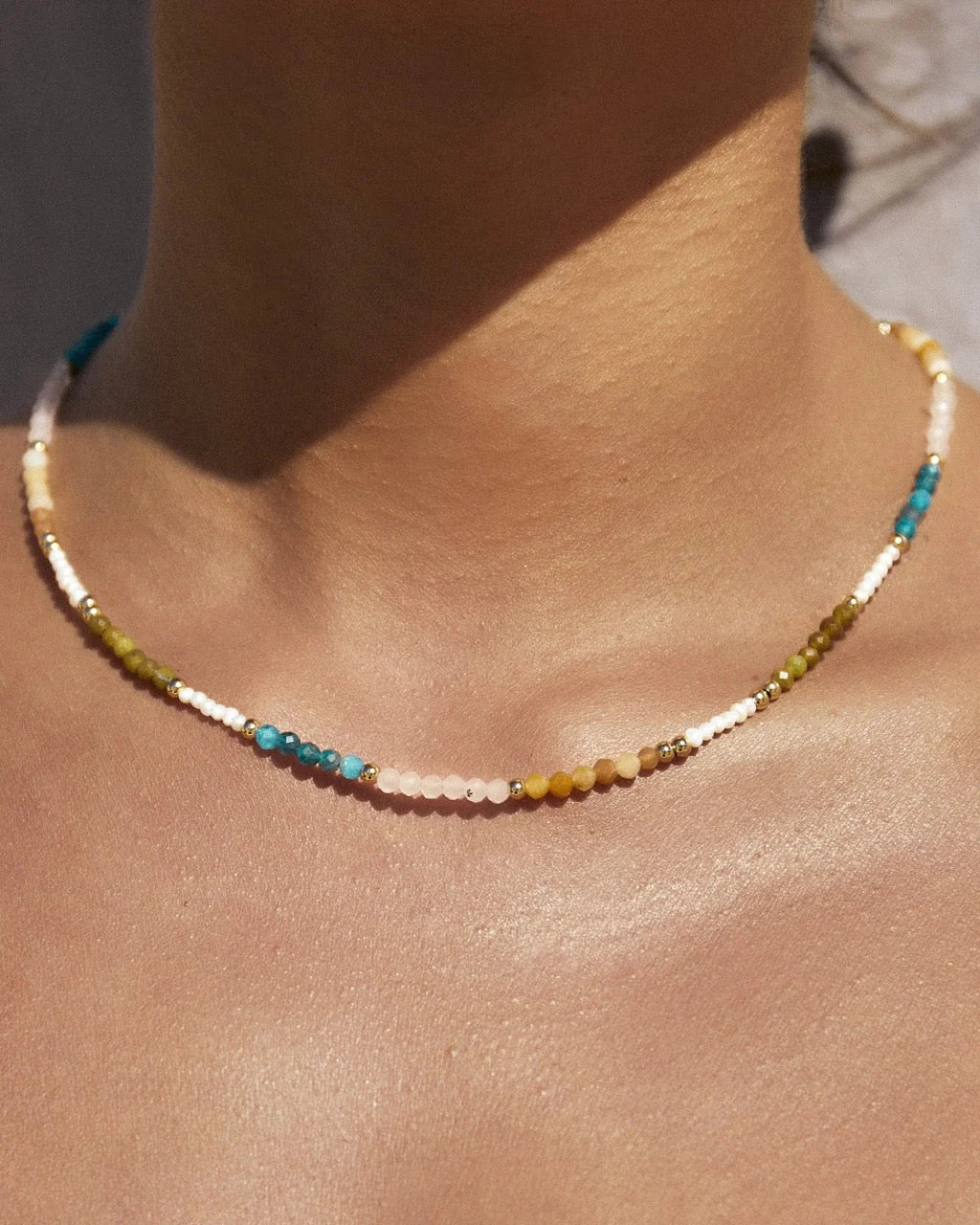 Piper Gemstone Necklace