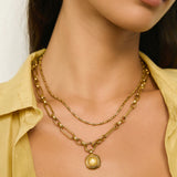Mason Necklace - Citrine