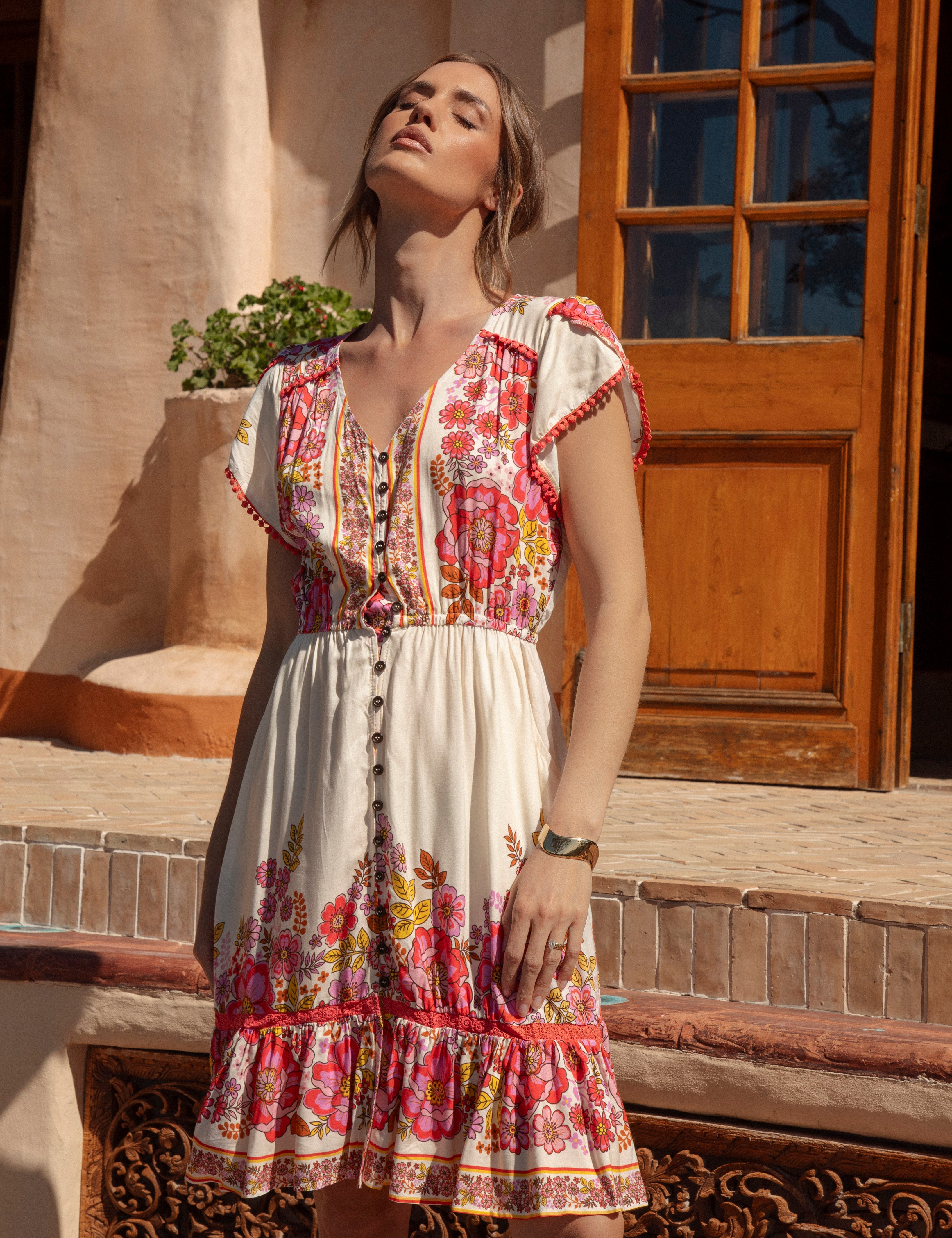 Mari Mini Dress Fiesta Floral 