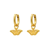 Midsummer Star Celestial Moth Huggies Gold