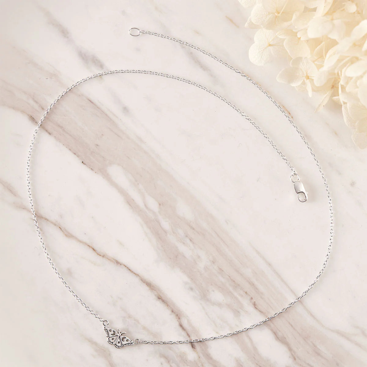 N008 - Celestial Moth Necklace