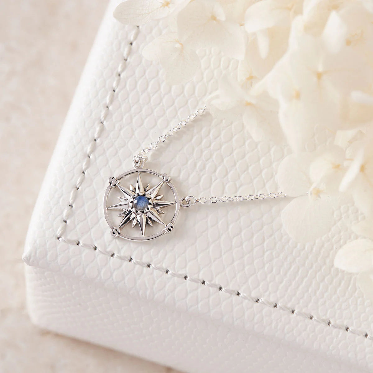 Midsummer Star Guiding Light Compass Necklace