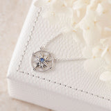 Midsummer Star Guiding Light Compass Necklace