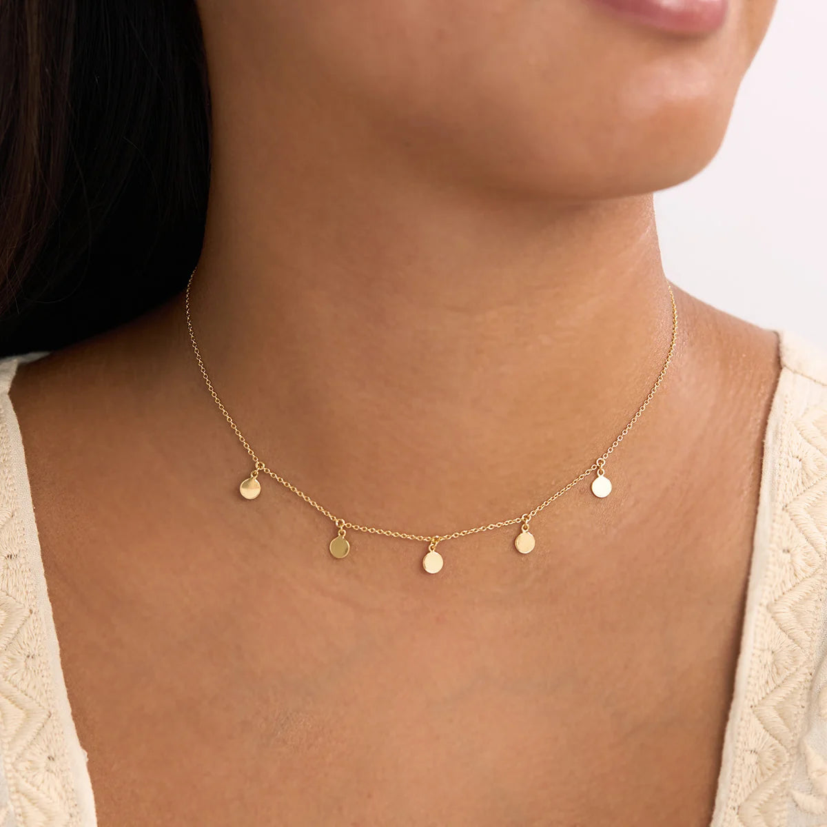 In Alignment Necklace - Gold