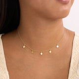 In Alignment Necklace - Gold