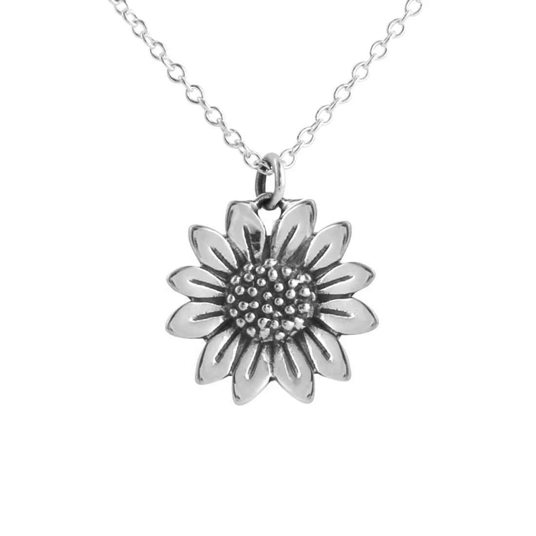 Midsummer Star Blossoming Sunflower Necklace