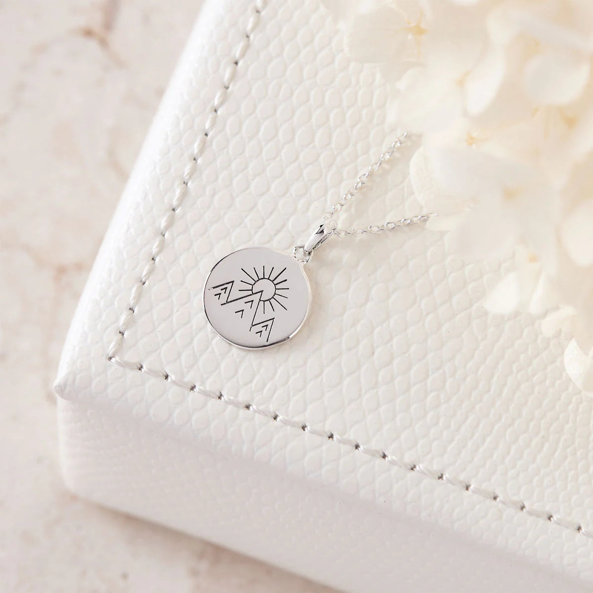 Midsummer Star Under The Moon Phases Necklace
