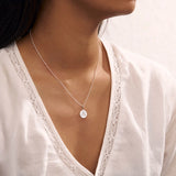 Midsummer Star Under The Moon Phases Necklace