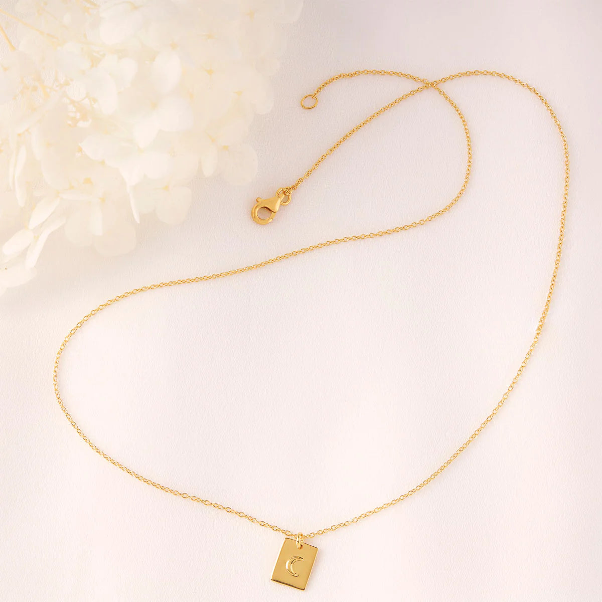 N460G - Gold Celestial Medallion Necklace