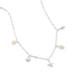 Oceanic Charm Pearl Necklace