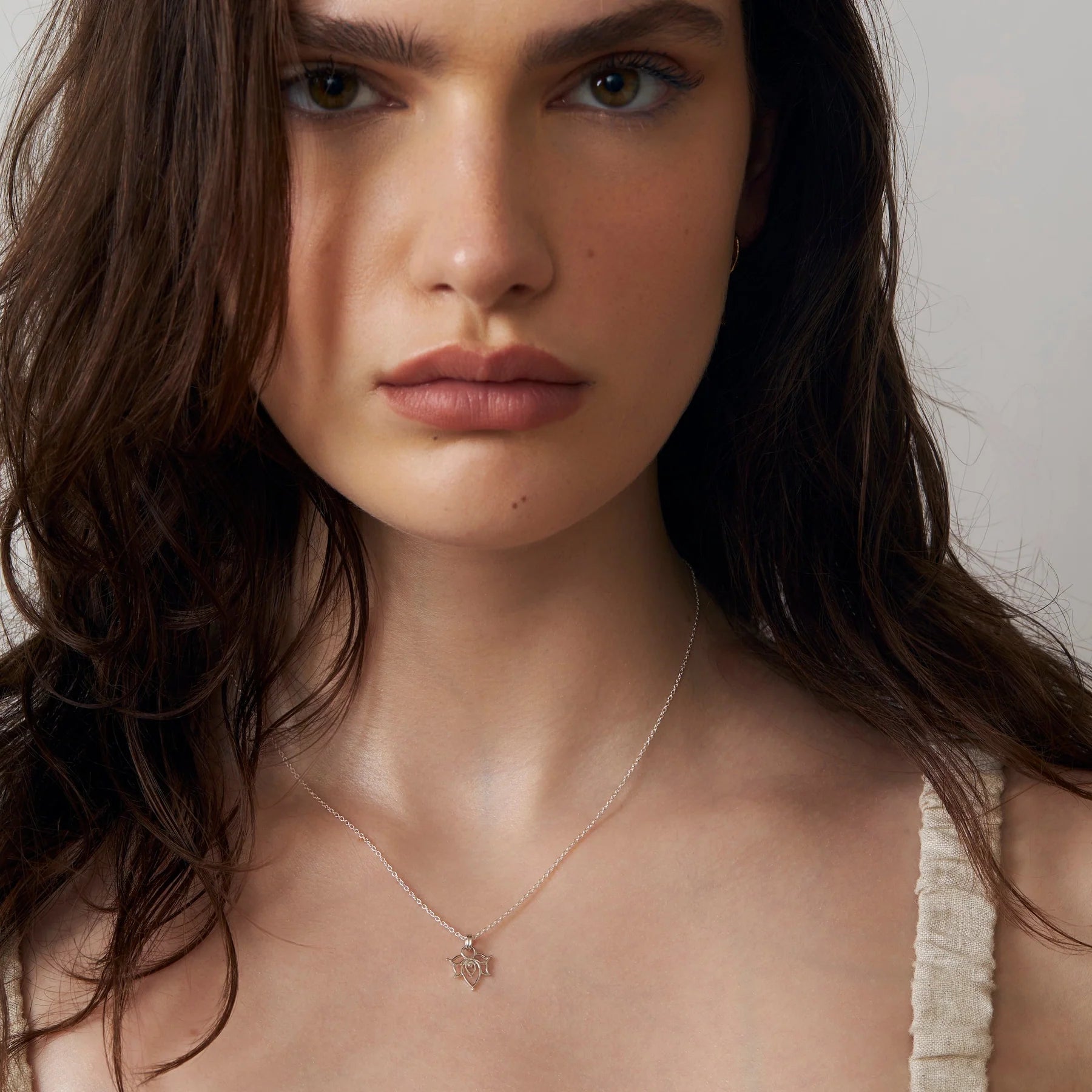 Dainty Lotus Necklace