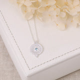 Helios Blue Topaz Necklace