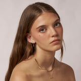 Delicate Bar Necklace Gold