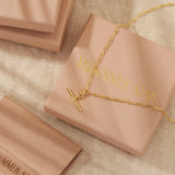 Bar Necklace Gold