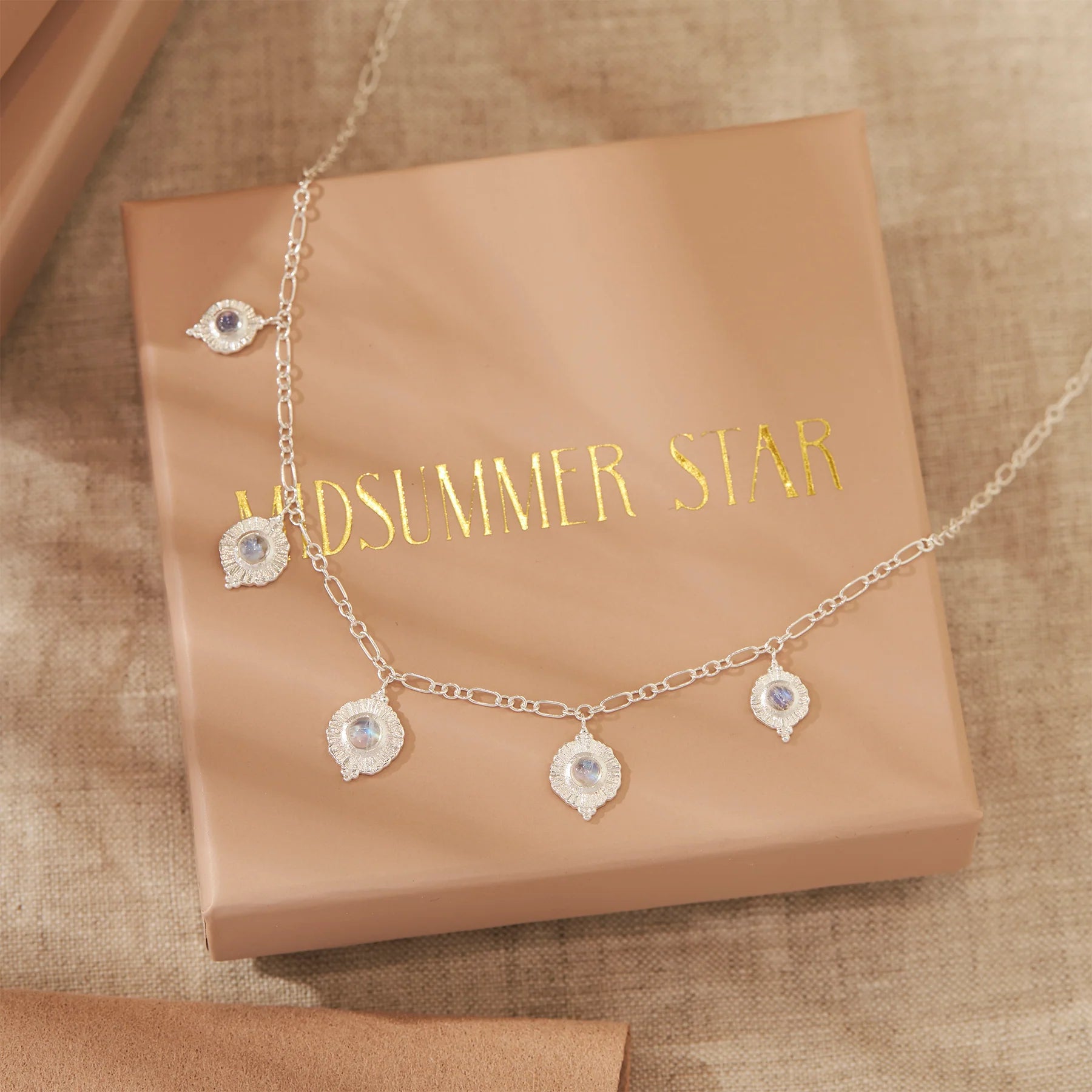 Dreamy Veya Moonstone Necklace