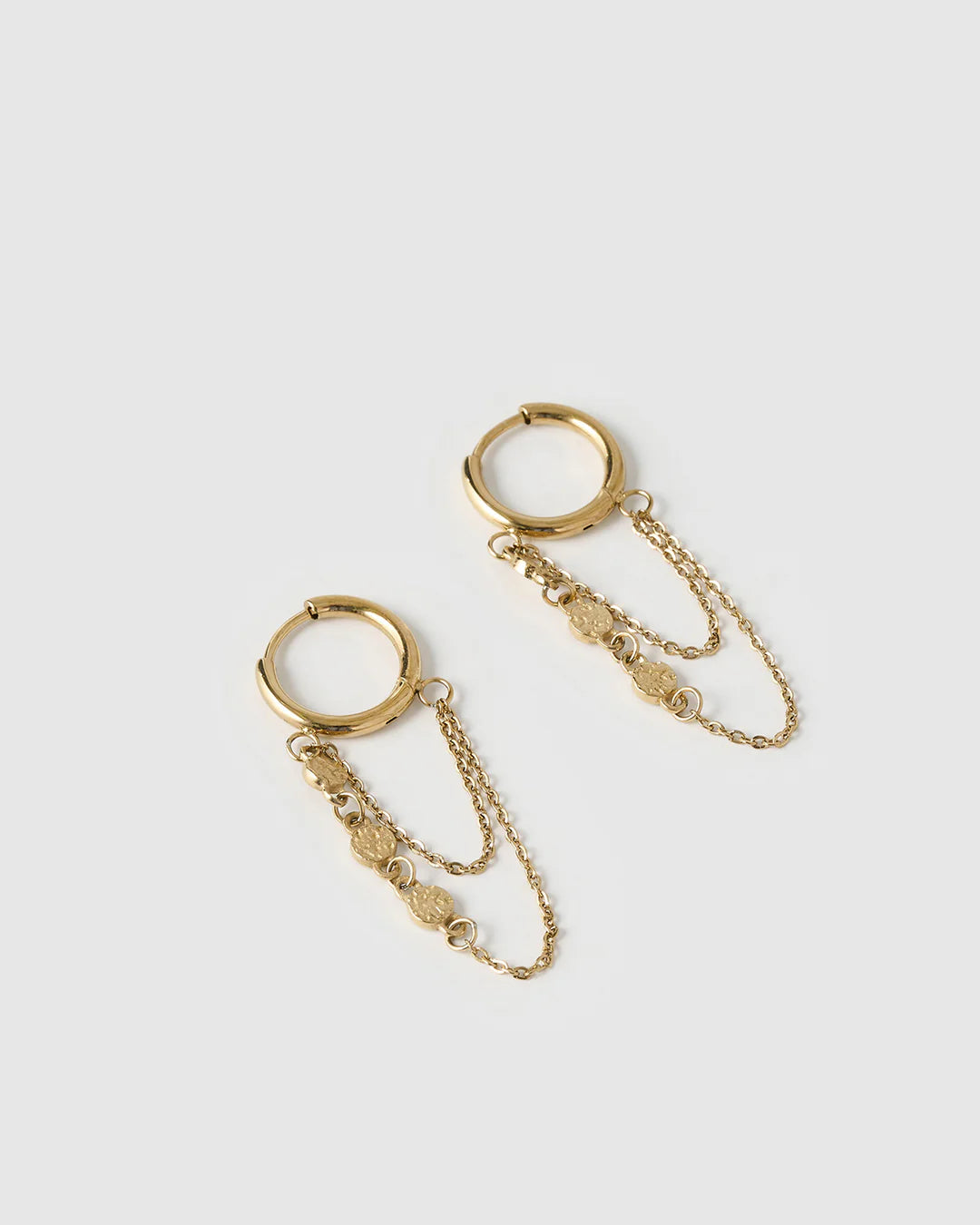 Paloma Gold Huggie Earrings
