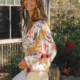 Papillion Blouse. Side View.