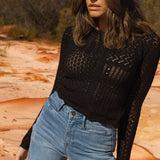 Portobello Knit in black
