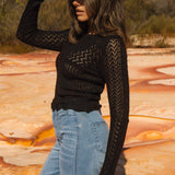 Portobello Knit - side view.