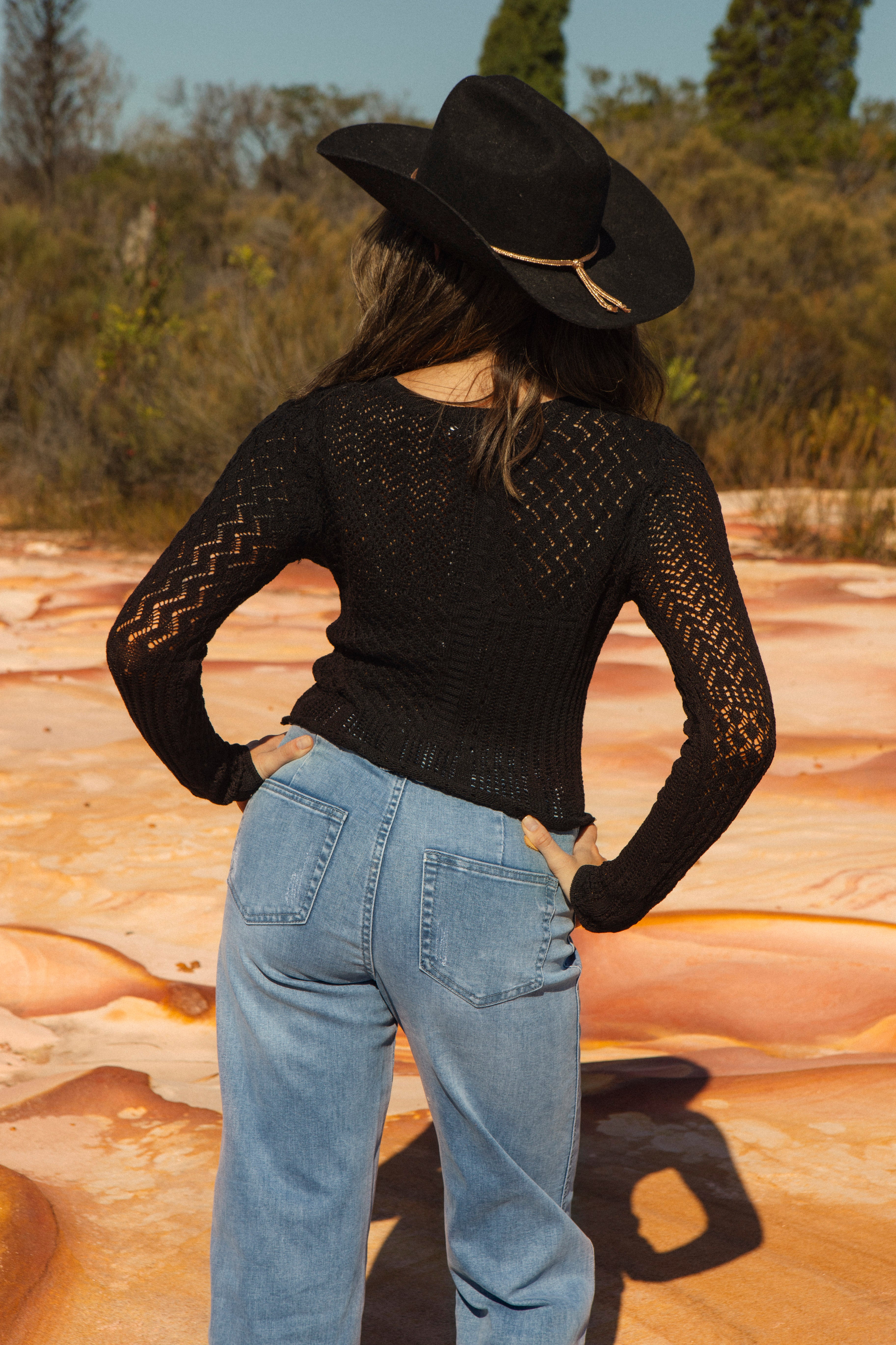 Portobello Knit - rear view.
