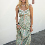 Prairie Sundress Sage Paisley for effortless Boho style