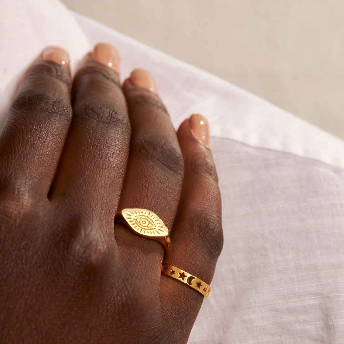 All Seeing Eye Ring Gold