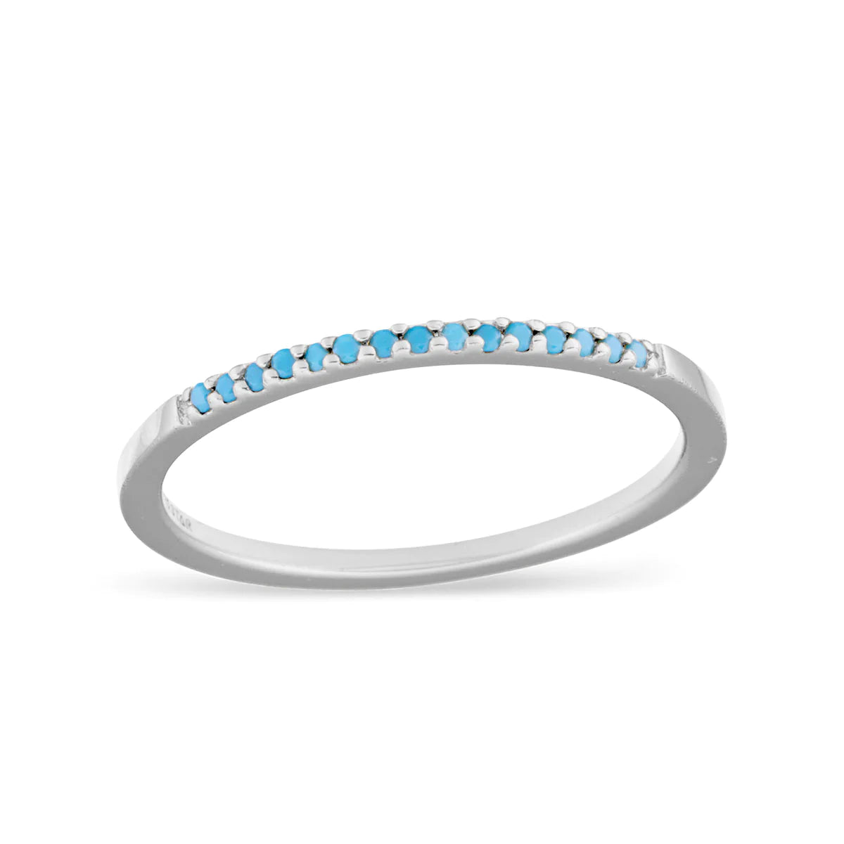 R378TQ - Sparkles Turquoise Ring