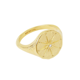 Seren Signet Ring Gold
