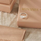 Textured Amore Signet Ring
