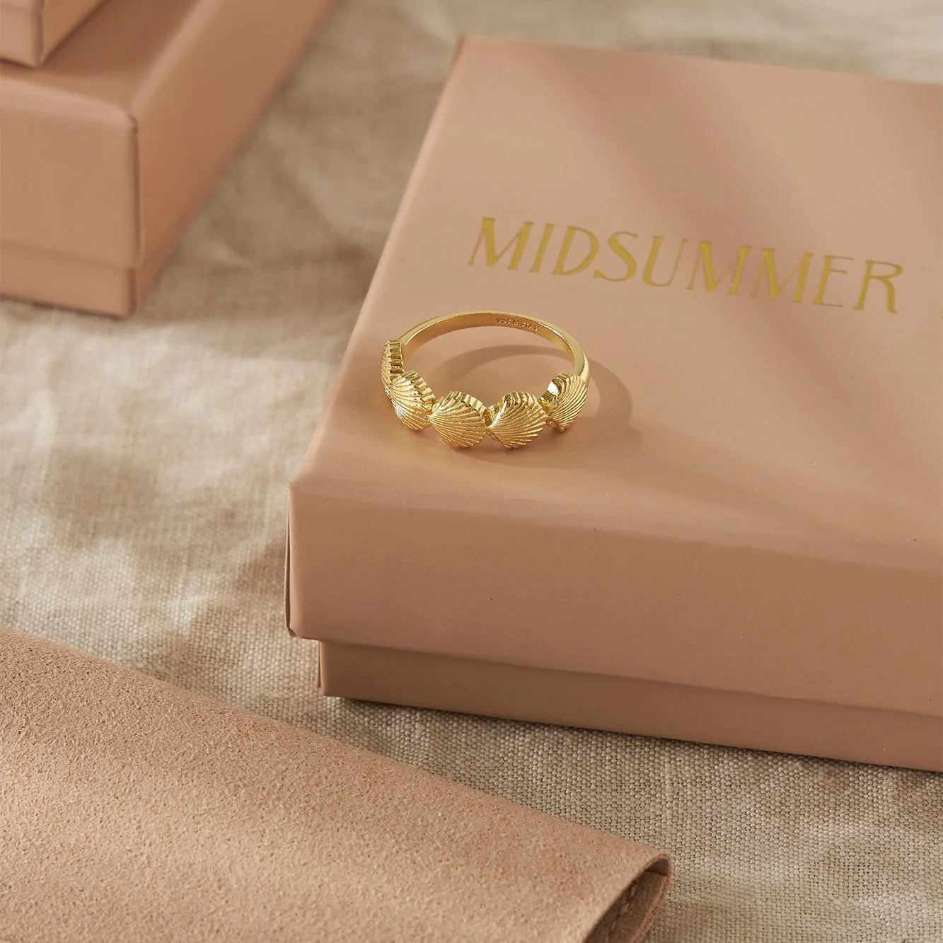 Shellsong Ring Gold