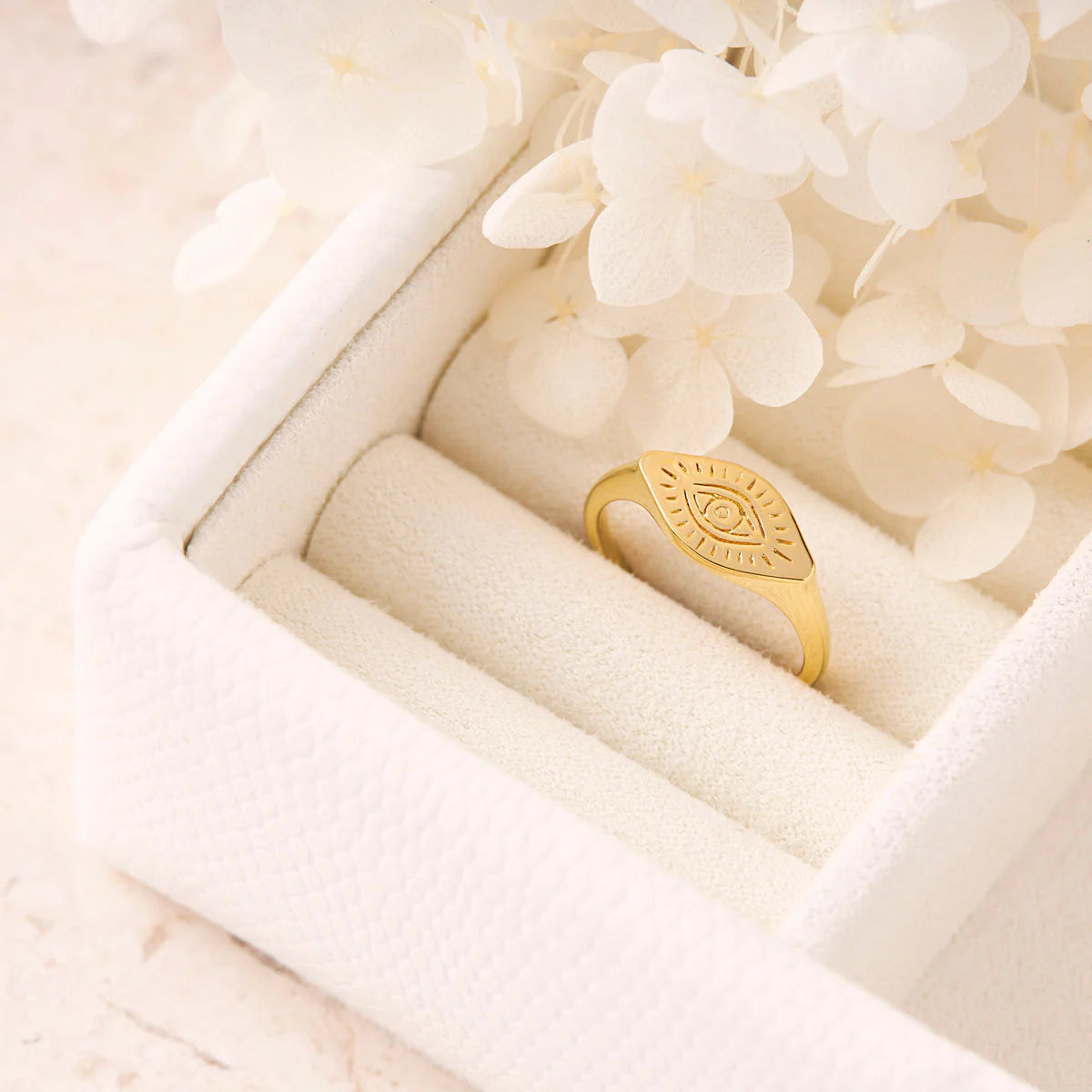 All Seeing Eye Ring Gold