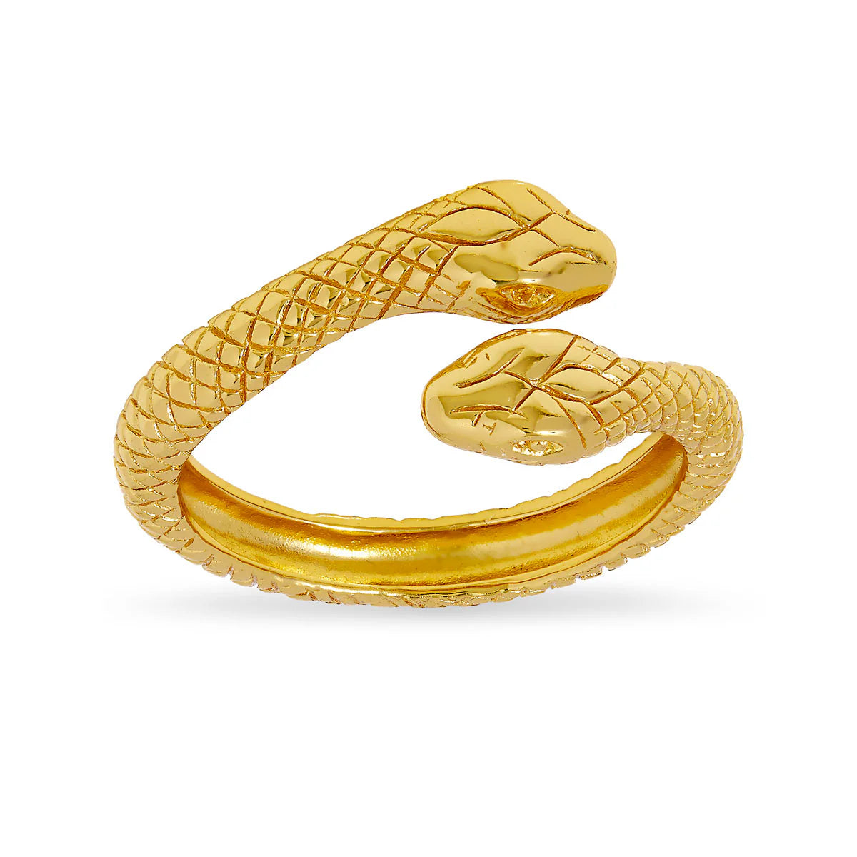 Midsummer Star Rebirth Snake Ring Gold