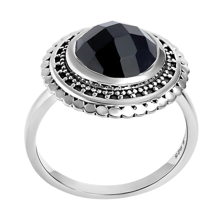 Hidden Doorway Onyx Ring