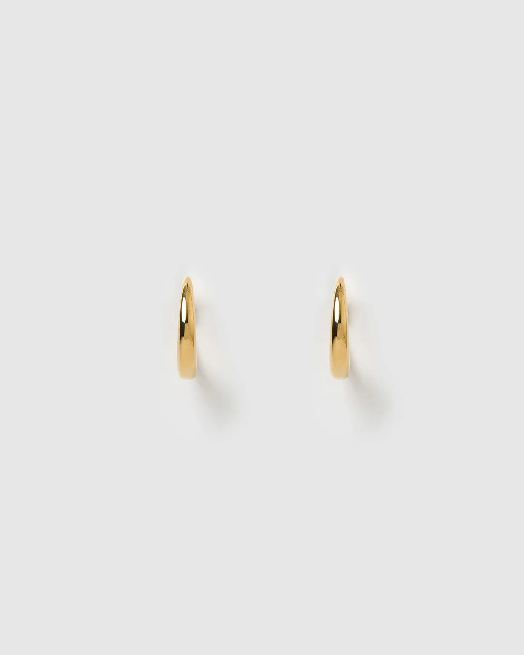 Riley Hoop Earrings Small - Gold
