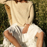Remy Slouch Knit - Oat