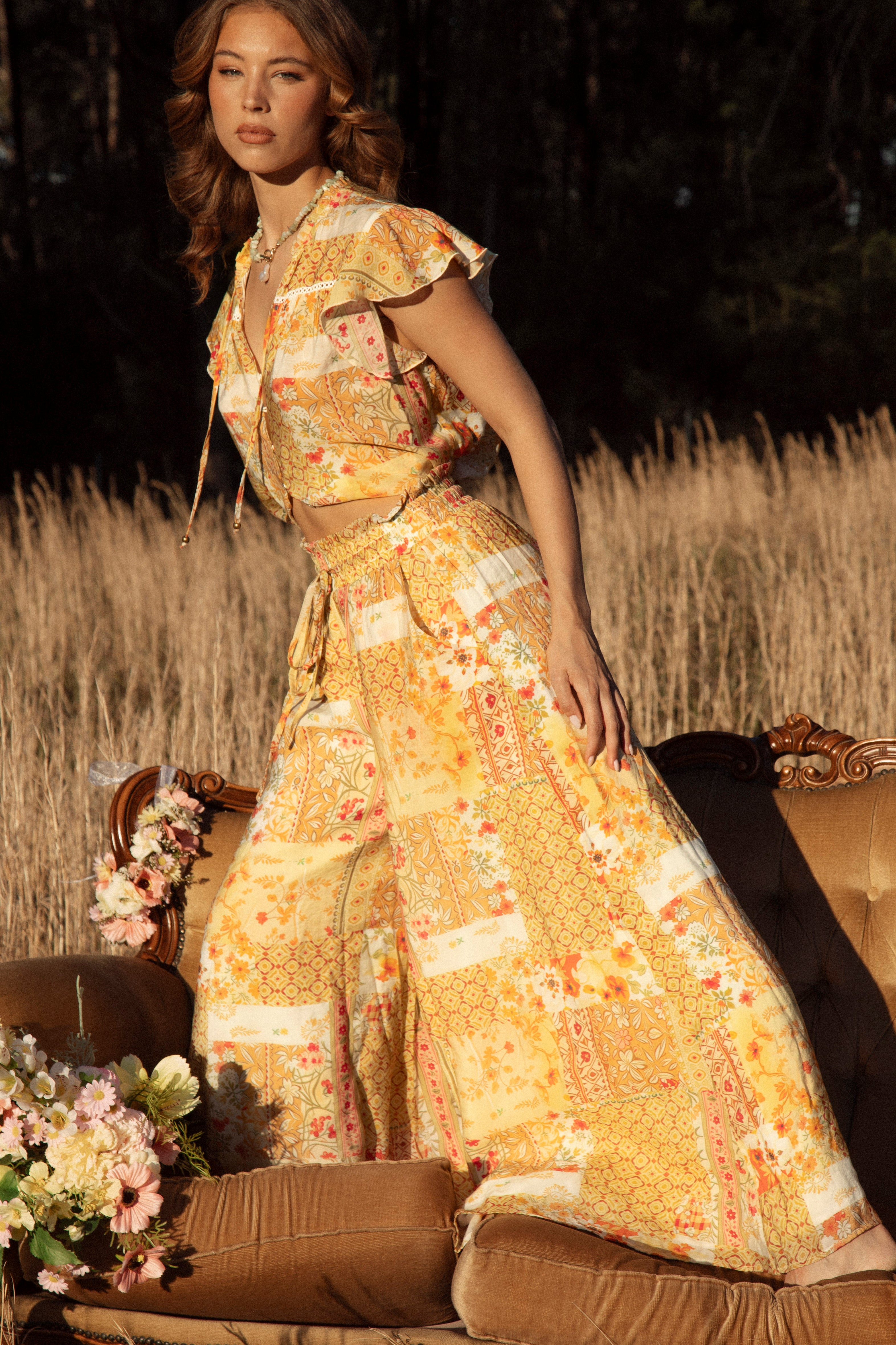 Resort Pant - Fields of Gold