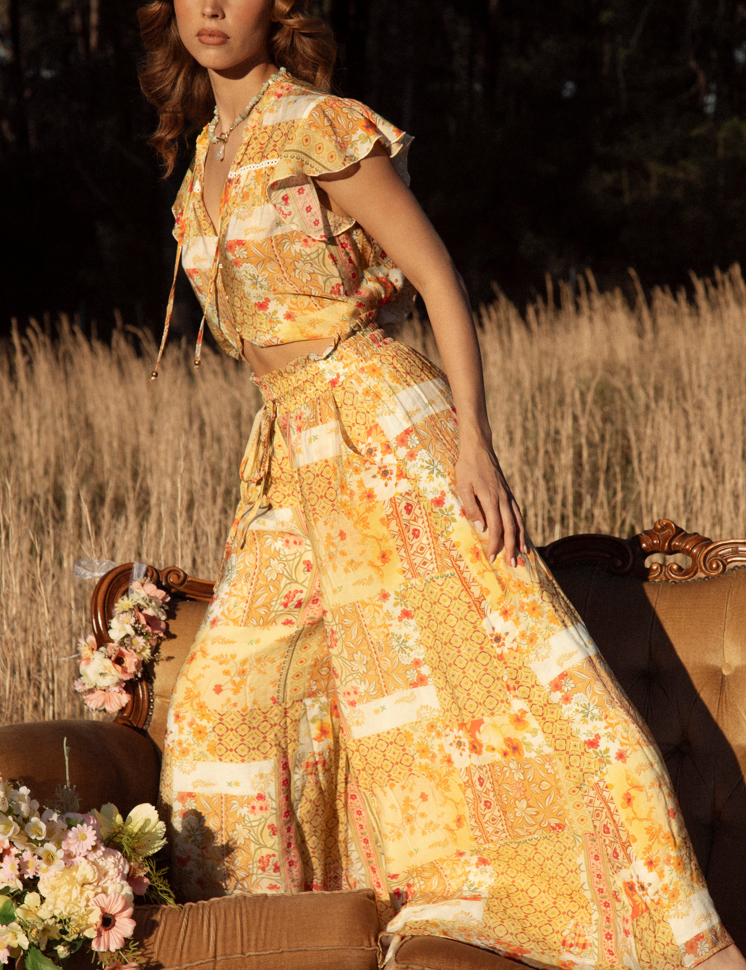 Resort Pant - Fields of Gold